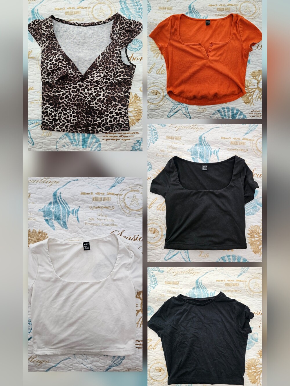 5-Piece Summer Crop Top Bundle | Shein & Wild Fable | XS/S
